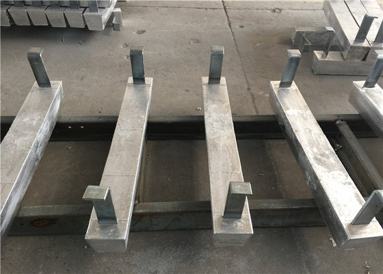 Aluminium offeranode voor de pijlerinhoud van pierstapels al-Zn-in legering