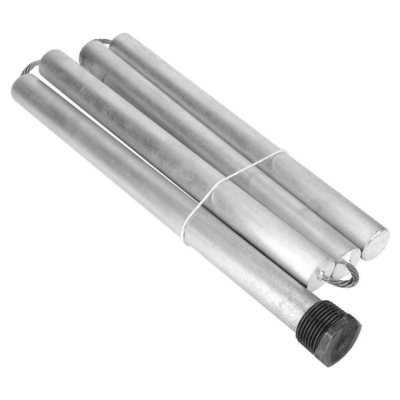 Hoge corrosiebestendigheid Magnesiumanode staven Gezorgd gewicht Zilveren kleur aZ31 Flexible anode staven