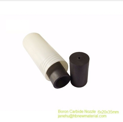 Het Zandzandstraler van het boriumcarbide B4C het Vernietigen het UITEINDE van de KANONpijp L35*D20*d8mm