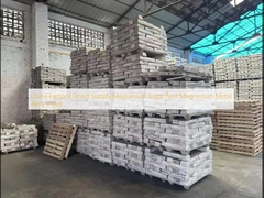 China Factory Direct Supply Magnesium Ingot Best Magnesium Metal Legering Ingot