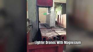 Lichtgewicht AZ31B magnesium drone-frameplaat