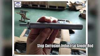 Industriële magnesiumanodestaaf 1500 mm corrosiebescherming