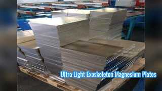ZK60A Plaat van magnesiumlegering voor lichtgewicht exoskeletten