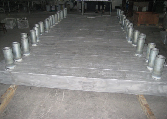 Aluminium-anoden voor havens Jetties / Aluminium-offer-anoden gebruikt in kathodische beschermingssystemen ter voorkoming van corrosie van metalen structuren ondergedompeld in water of begraven in de bodem