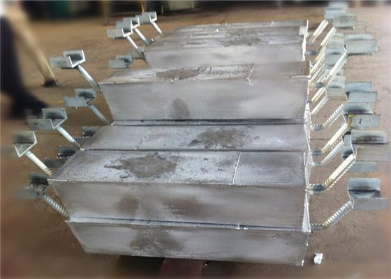Aluminium-anoden voor havens Jetties / Aluminium-offer-anoden gebruikt in kathodische beschermingssystemen ter voorkoming van corrosie van metalen structuren ondergedompeld in water of begraven in de bodem