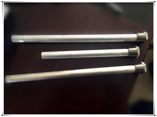 21 mm zinklegering Zn-Al-Cd offeranode 600 mm voor waterverwarmer geurbestrijding