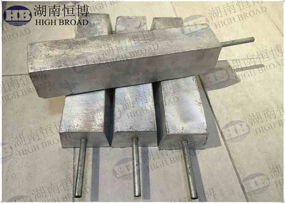 Zoetwatertank Aluminium offeranode staaf Hex hoofd 1 NPT draad 600 mm 1,8 kg Al-Zn-Mg legering Drinkbare kwaliteit