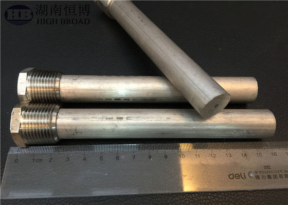 22 mm Zinklegering Combo Anode Staaf 3/4 NPT 750 mm Diëlektrische Nippel Geurcontrole voor Residentiële Boiler