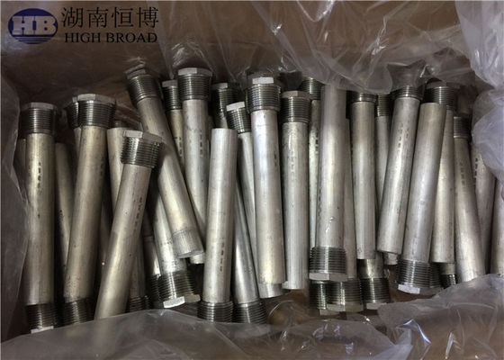 22 mm Zinklegering Combo Anode Staaf 3/4 NPT 750 mm Diëlektrische Nippel Geurcontrole voor Residentiële Boiler