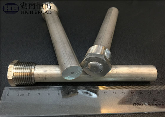 22 mm Zinklegering Combo Anode Staaf 3/4 NPT 750 mm Diëlektrische Nippel Geurcontrole voor Residentiële Boiler