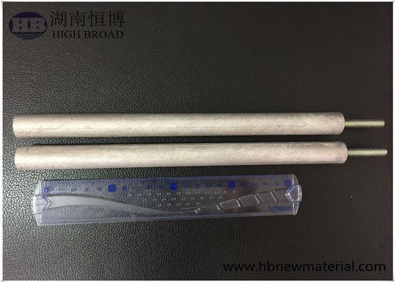 21 mm aluminiumlegering 3-segment anode staaf 1000 mm bout-samen ontwerp voor commerciële ketel