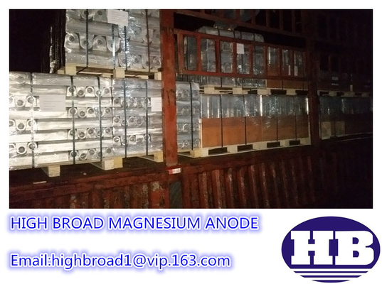 Anticorrosieve Magnesium offeranoden voor de kathodische anode van het beschermingsmagnesium