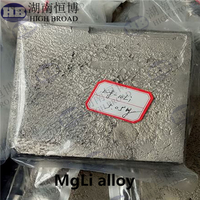 MgLi10 de Legerings Hoofdlegering van het Magnesiumlithium voor 3C-producten, Militair project, Ruimte