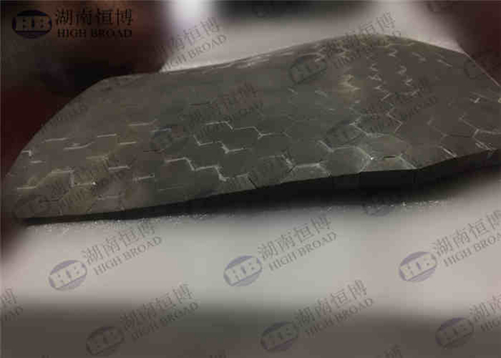 Silicium/Borium Hexagonale Tegel van het Carbide de Ceramische Pantser In entrepot met Gedrukt Heet