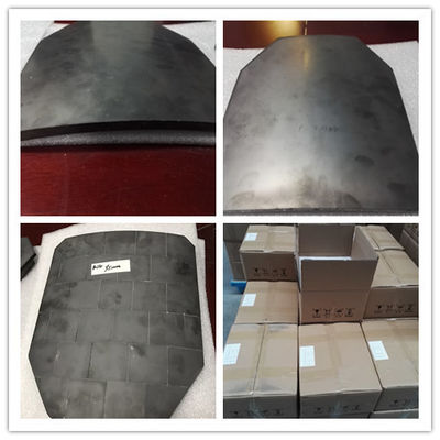 Siliciumcarbide body armorplaat met NIJ IV standaard hoge temperatuur tolerantie en slijtvastheid