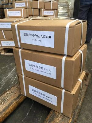 AlCu50% Aluminium-koperlegering met een hoge corrosiebestendigheid voor het gieten van hoofdlegeringen