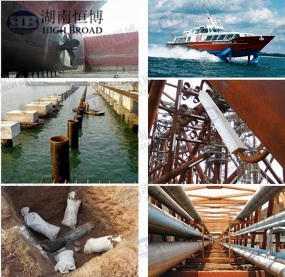 Ballast tank, havendock aluminium anoden / olietank offeranode kathodische bescherming