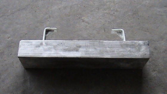 MIL-A-24779 Anoden voor kathodische bescherming van legering aluminium voor zeewallen / palen voor offshore