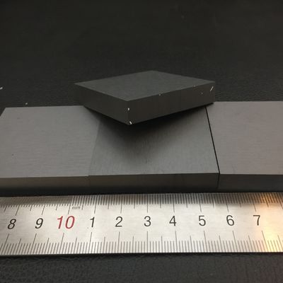Ultra Lightweight 4mm Thickness Boron Carbide Ballistic Tile with 2.50 g/cm3 Density and 3000 HV Hardness