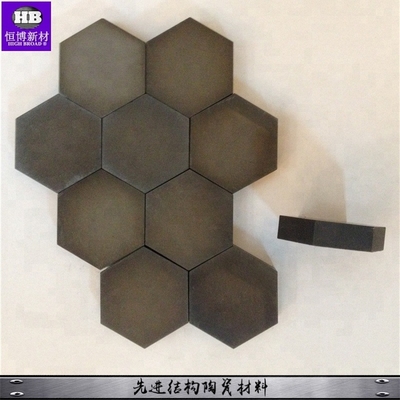 Siliciumcarbide Boroncarbide Vierkante Hexagonale Ballistische Tegels Voor Extreme Bescherming