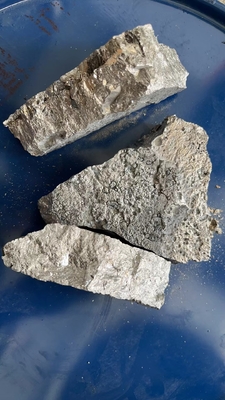 Aluminiumlegeringsmeesterelement voor verschillende onregelmatige vormen 10-30% Zr Zirconium