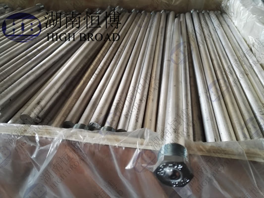 Magnesiumanode met een lengte van 44 inch en een diameter van 0,84 inch
