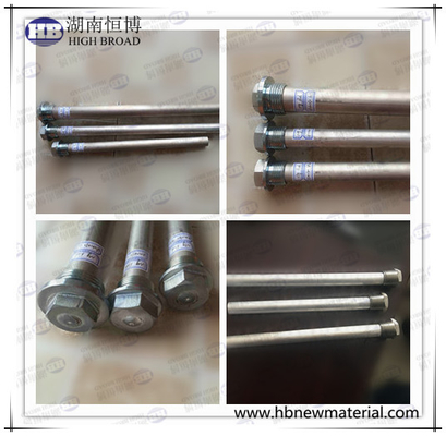 Hoge slagvastheid staaf anoden Magnesium aluminium zink legeringen met glad oppervlak afwerking