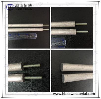 Hoge slagvastheid staaf anoden Magnesium aluminium zink legeringen met glad oppervlak afwerking