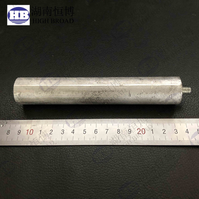 Op maat gemaakte magnesiumanode staven met een goede vormbaarheid en glad oppervlak voor lengtes van 100/200/500 mm