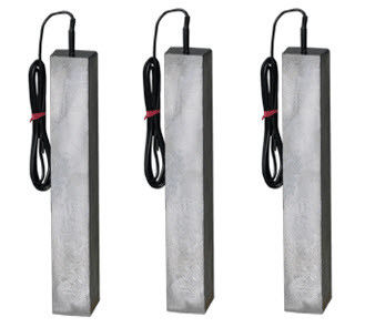Koeltoren Aluminium offeranodecilinder Type 350x80mm Flankenmontage 7,5 kg Al-Zn-In industriële waterbescherming