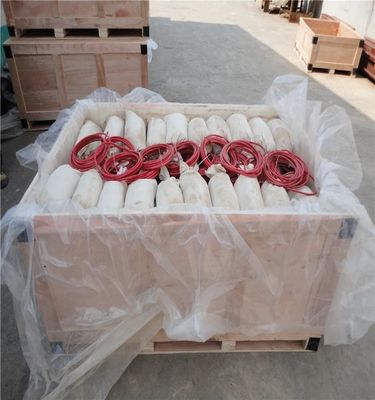 ISO9001 gecertificeerde M1C 17 lbs 32 lbs 60 lbs teruggevulde anodes met glad oppervlak voor kathodische bescherming van pijpleidingen