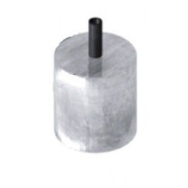 Hoge Zuiverheid AZ63 Magnesium Opofferingsanode Staaf 44 Inch 3/4 NPT voor Kathodische Bescherming Zeewatertank