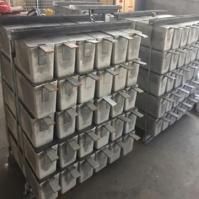 AL-legeringen offeranode-systeem voor optimale corrosiebeheersing en -prestaties gegoten uit hoogspanning en hoog potentieel legering Voldoen aan de norm GALVALUM III