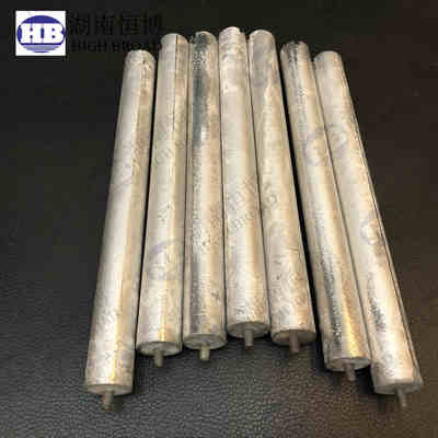 19 mm zinklegering flexibele verbindingsanodestaaf 3/4 NPT 900 mm anti-geurbescherming voor condensatorsysteem