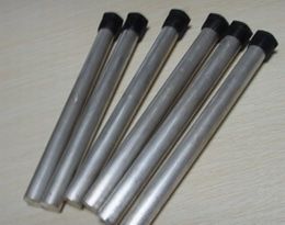 21mm Aluminum Alloy Solid Anode Rod 3/4 NPT 600mm Hard Water Protection for Hard Water Heater