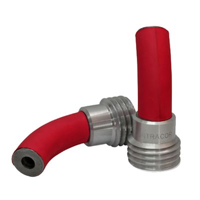 Borecarbide Nozzle met 45 Graden Gebogen Tip voor Moeilijk Bereikbare Oppervlakken - 140x4.8mm