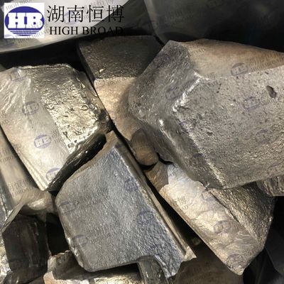 Aluminiummolibdeen AlMo-meesterlegering 5-10% Mo-gehalte Ingot voor graanraffinage