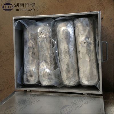 Aluminium-nikkelmasterlegering AlNi10% ingot met uniforme microstructuur, precieze chemische samenstelling en laag onzuiverheidsgehalte