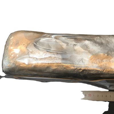 Aluminium Zilver AlAg Master Alloy 5-20% Ag Gehalte Ingot voor Korrelverfijning