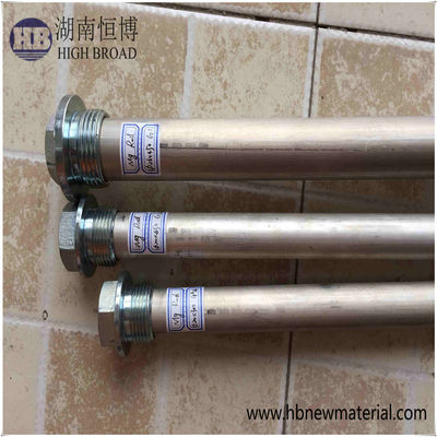 32-inch magnesium anode staaf met BSP BSPT NPT 3/4" schroefdraad ISO9001:2008 gecertificeerd voor boilers