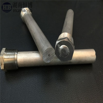 32-inch magnesium anode staaf met BSP BSPT NPT 3/4" schroefdraad ISO9001:2008 gecertificeerd voor boilers