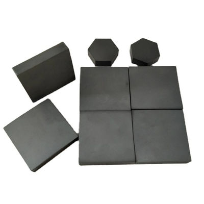 Industriële silicon carbide plaat met een dichtheid van 3,15 g/cm3 in formaten 50x50 en 100x100