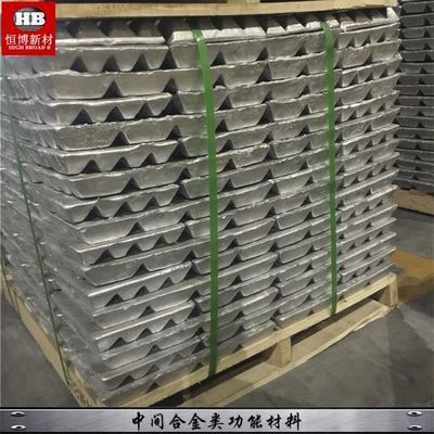 AlTi5B1RE10 Aluminium Zeldzame Aarde Moederalleging met 10% Zeldzame Aarde Gehalte voor Korrelverfijning en Hoge Absorptiesnelheid in Ingot Vorm