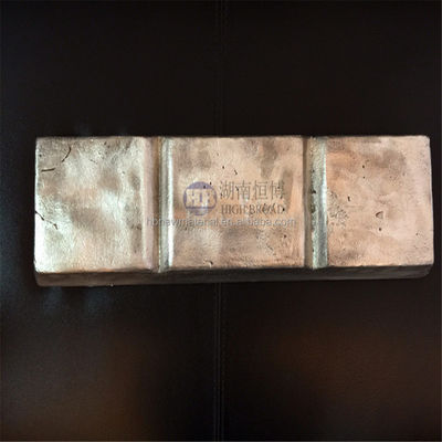 Groothandel AlZn20% Moederalleging Ingot met 6-8 kg Gewicht voor Korrelverfijning in Aluminiumlegeringen