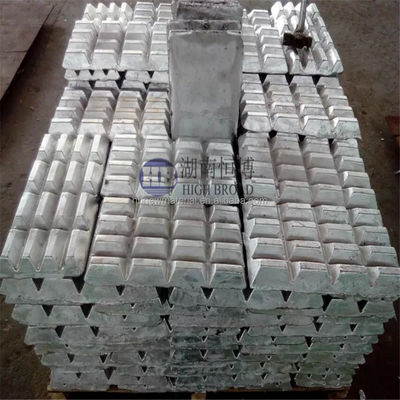 Groothandel AlZn20% Moederalleging Ingot met 6-8 kg Gewicht voor Korrelverfijning in Aluminiumlegeringen