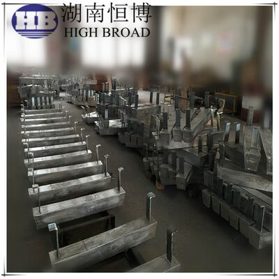 Hoge-efficiëntie Al-Zn-In-Cd aluminium offeranode voor corrosiepreventie in scheepsrollen ASTM GAIII-norm