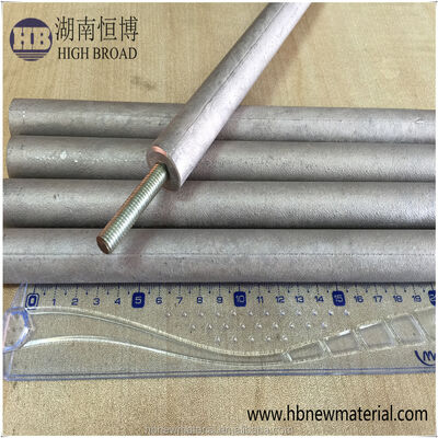 AZ63B Magnesium Opofferingsanode Staaf 44 Inch 3/4 NPT met PTFE Tape Anti-Seize Compound Boiler Kit