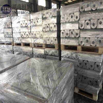 ASTM G97 gecertificeerde D-vorm mariene offeranode voor kathodische bescherming