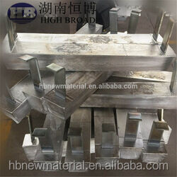 ASTM G97 gecertificeerde D-vorm mariene offeranode voor kathodische bescherming