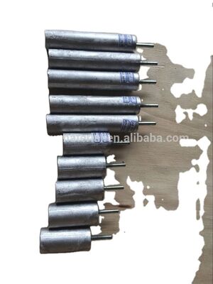 33 cm zink-aluminium legering magnesiumanode staaf voor corrosiebescherming in waterverwarmers